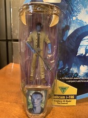 Avatar Webcam I-Tag Jake Sully RDA 2009 Mattel Detailed Figure Collectible Serie