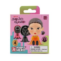 YuMe Squid Game Bobble Me Hero Blind Box Mini Figure Random 1pc Mystery Toy Gift