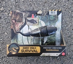 Jurassic World Survival Strike Attack 3pk: Dunkleosteus Dromaeosaurus Mutadon 🆕