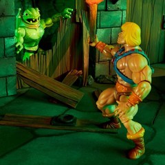 New For 2023 Mattel MOTU Origins Frog Monger 5.5-Inch Action Figure Retro Play!