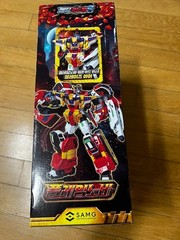 Metal Cardbot S Flame Nova Transforming Robot Figure SAMG Korea Toy Mecha K-Toy