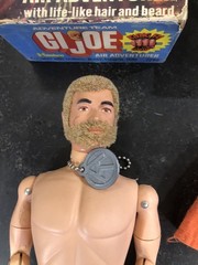 Hasbro 1974 GI Joe Air Adventurer Box 7282 Orange Jumpsuit All Original Blonde