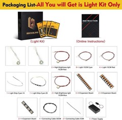 LED Light Kit Compatible for LEGO 11389 Project Hail Mary USB (Lights Only)