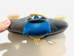 Vintage Plush Batman With Hard Plastic Face Window Cling Suction Cups 7″ Doll