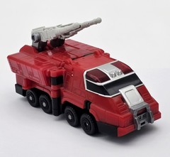 Vintage 1997 Power Rangers Lightspeed Rescue Deluxe Pyro Fire Truck Megazord