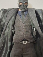 Mezco One:12 Black Mask Custom On John Wick Body W/ Radioactive Brief Case