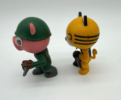 Roblox Tigry Elf Swords & Outpost Soldier Piggy Mini Figures Lot of 2 Authentic
