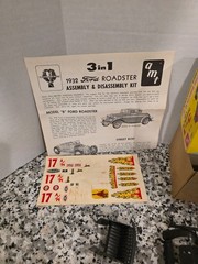 1932 Model B Ford The Deuce 1/25 Model Kit AMT Vintage MIB NEW Unbuilt