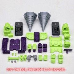 For SS86 Devastator Combination Team Members Upgrade Kit QQT PLA 3D Printing