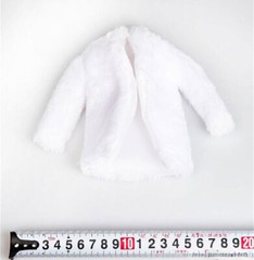 1/6 Scale Female Fur Coat Top Clothes For 12” TBL PH HOT TOYS Figure Body
