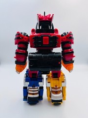 Bandai Power Rangers Jungle Fury Gekiranger DX Geki Touja Set Megazord