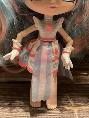 SHOPKINS SHOPPIES LIL SECRETS JESSICAKE DOLL PINK & BLUE HAIR 5.5″ TALL