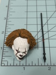NECA IT Pennywise Clown Spear w/ Head 1/12 Figure Custom Part Welcome To Derry