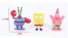 SpongeBob Characters-6 figures-PVC-NEXT DAY FREE SHIPPING