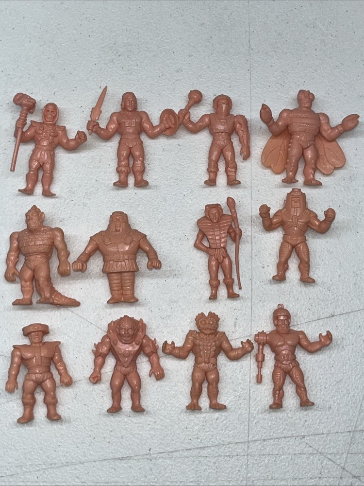 Super 7 Masters of the Universe M.U.S.C.L.E. muscle w1 full set of 12 figures