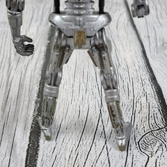 Vintage 1991 Kenner Carolco Terminator T-800 Endoskeleton Action Figure Silver