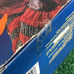 Vintage 1989 Freddy Krueger Talking Doll Pull Cord Tested SFX Work Matchbox NRFB