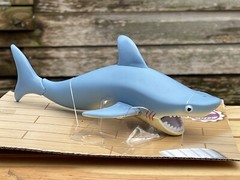Disney Pixar Toy Story Shark Action Figure Mr. Shark With Woody’s Hat Rare New