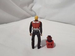 Vtg Kenner MASK Rhino Matt Trakker Figure w/ Ultra Flash Long Helmet