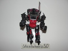 Transformers Revenge Of The Fallen Sideways Deluxe Class Figure Hasbro 2008 ROTF