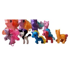 My Little Pony Lot of 10 Ponies MLP Various Gens, Good Condition