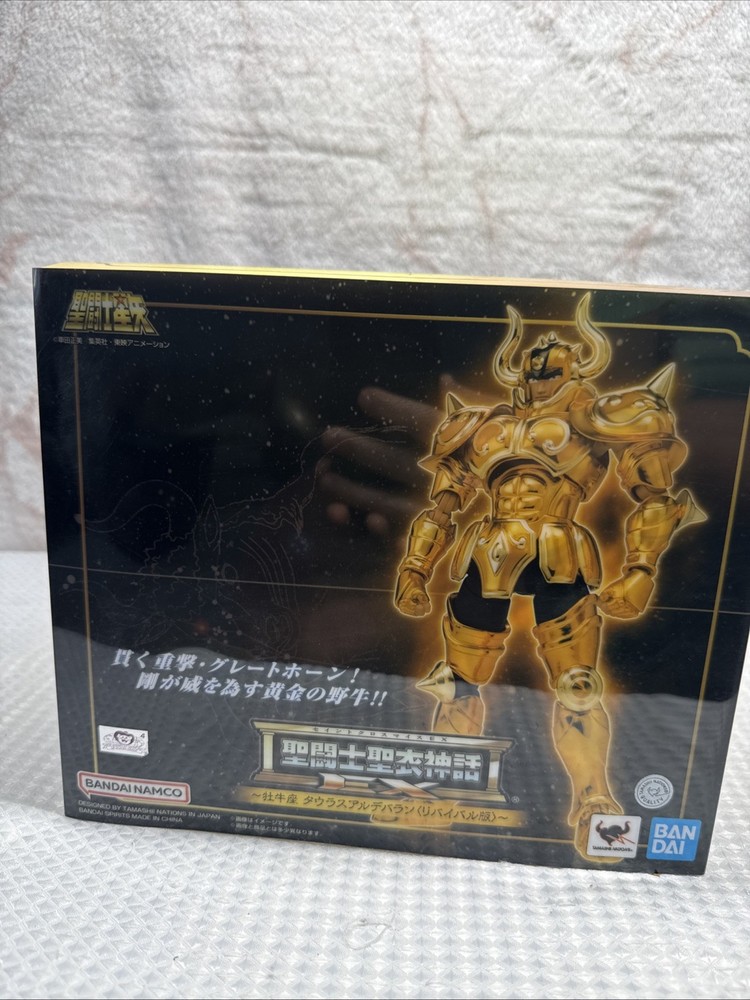 Bandai Tamashii Saint Seiya Myth Cloth EX Taurus Aldebaran REVIVAL Action Figure