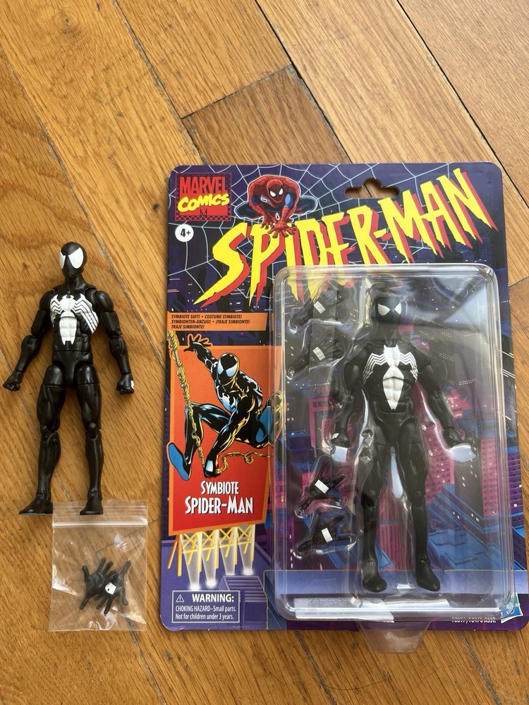 Hasbro Marvel Legends Symbiote Spider-Man 2 Pack Secret Wars + Sandman Full Set