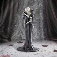 Nemesis Now Eternal Kiss 24cm, Resin, Gothic Wedding Giftware, Skeleton Kiss Fig