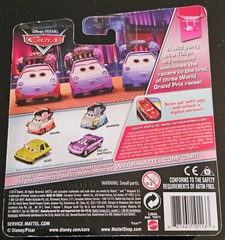 Disney Pixar Cars Tokyo Party Miles Axlerod With Microphone Mattel 2014 CJM45