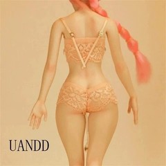 UANDD Doll 1/6 Small Bust Plump Leg Beauty Seamless Flexible Body For 12″Figure