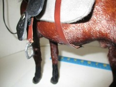 1/6 scale action figures. Horse saddle blanket BROWN (blanket only)