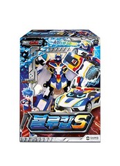 2024Metal Cardbot S Season2 BLUE COP S Transformer Robot Police Car Figure Toy