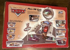 Flo’s V8 Cafe Play Set Original Desert 2006 Disney Pixar Cars 1st Edition.