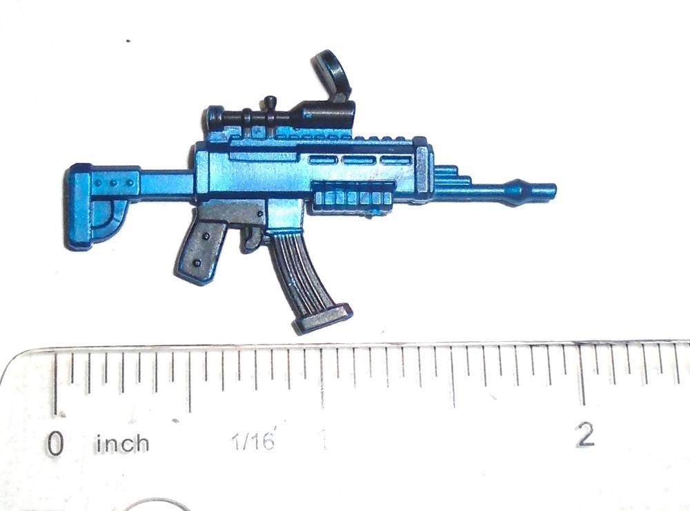 F5 Action Figure 3.75 inch FORTNITE Jazwares Accessory Scoped Sub Machine Gun