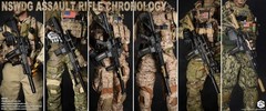 1:6 Easy & Simple NSWDG Assault Rifle Chronology Set B for 12″ Figures 06046B