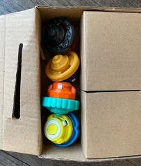 Beyblade Burst QuadStrike Set Energy Uprising Tops HTF Hasbro Pandora NEVER USED