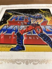 Vintage RARE 1980’s He-Man Roboto Masters of the Universe Carnival Glass Prizes