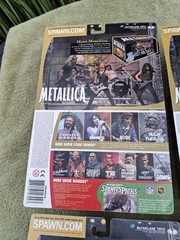 McFarlane Toys Metallica Harvesters of Sorrow All 4 Figures Complete Set