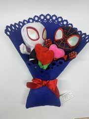 Spider-Man & Ghost-Spider Marvel Valentine’s Day 14″ Plush Bouquet 2025