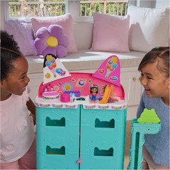 Meow-Mazing Dollhouse, 2 Feet Tall, 15 Pieces | over 2 Feet Tall, 15 Pieces, Fea