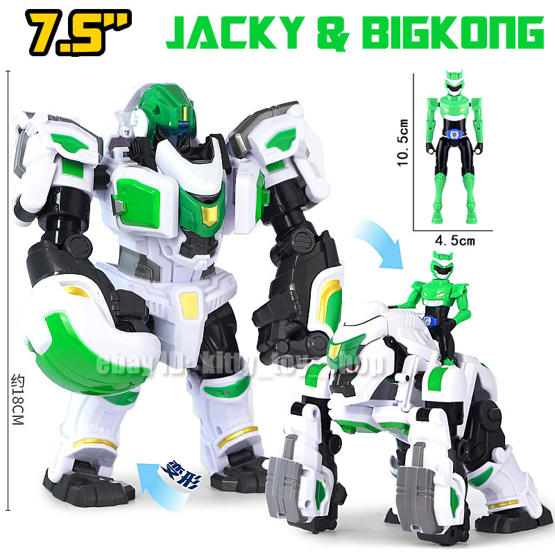 MiniForce Animal Tron Armor Transform Robot Ranger Figure Volt Lucy Semi Max Leo