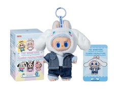 Pop Mart The Monsters x Sanrio Labubu Cinnamoroll Plush Doll Pendant New OpenBox