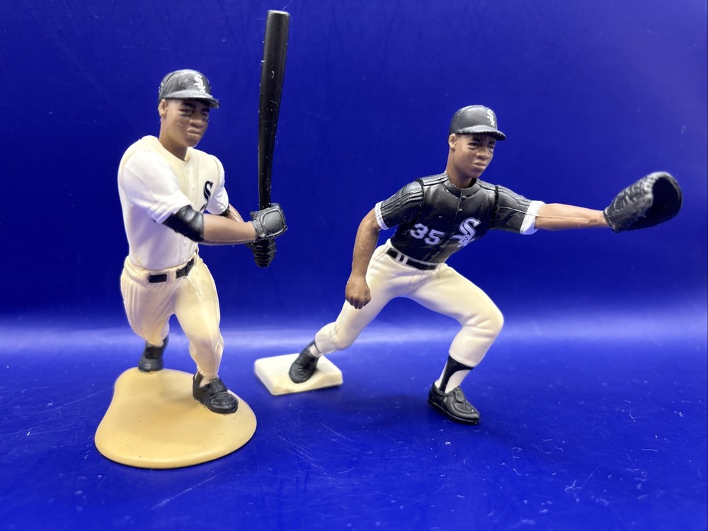 1990’s Lot of Two (2) Chicago White Sox Starting Lineup 4″ Frank Thomas Figures