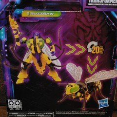 Hasbro Transformers Buzzsaw Transforming Legacy Yellow Green Purple