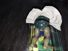 1994 Playmates TMNT Undercover Donatello Yellow accessories w/Card Complete vint