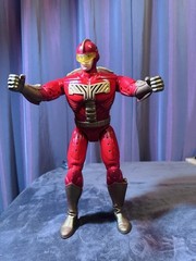 VT 1996 Talking Turbo Man Jingle All The Way Action Figure Works & Accessories