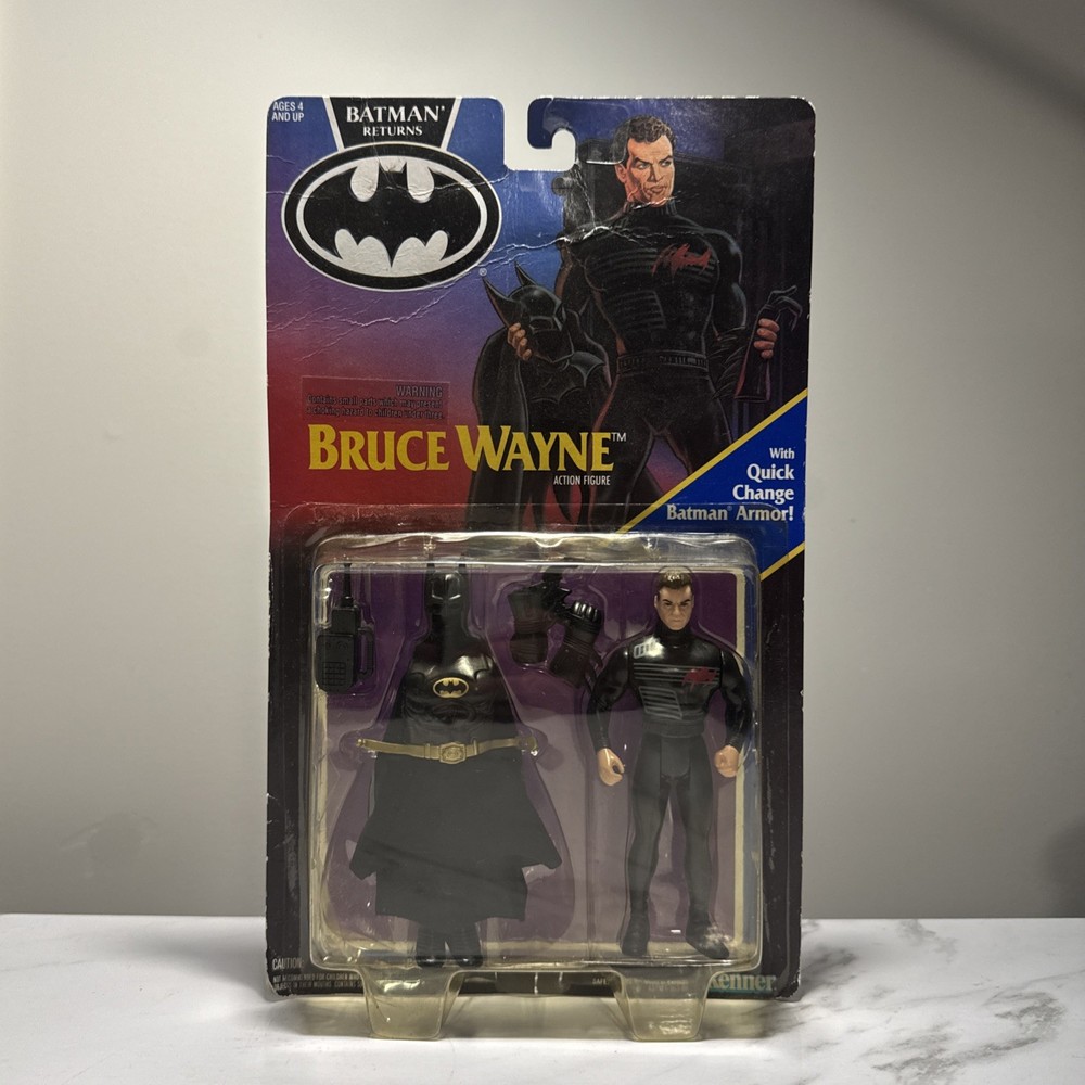 Kenner DC Batman Returns Bruce Wayne Quick Change Figure NEW 1991