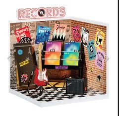 Presale-Mga Miniverse Real Music Record Shop With Exclusive Fender-ships 7-3-26