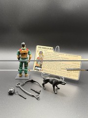 1984 GI Joe Dog Handler (K-9) Code Name: Mutt. (Complete)