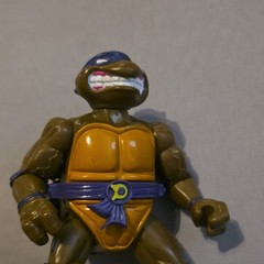 Playmates Toys TMNT Michelangelo & Donatello Action Figure Lot of 2 1990
